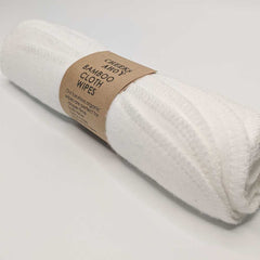 organic bamboo/cotton cloth wipes