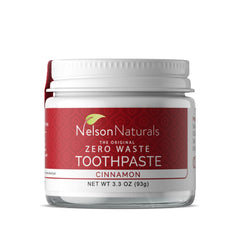 nelson naturals - cinnamon zero waste vegan toothpaste