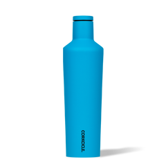 Corkcicle 25oz. Canteen Water Bottle | Neon Blue - EcoFreax | Think Bigger.
