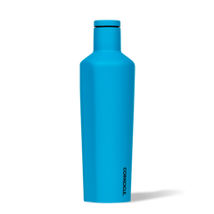 Corkcicle 25oz. Canteen Water Bottle | Neon Blue - EcoFreax | Think Bigger.