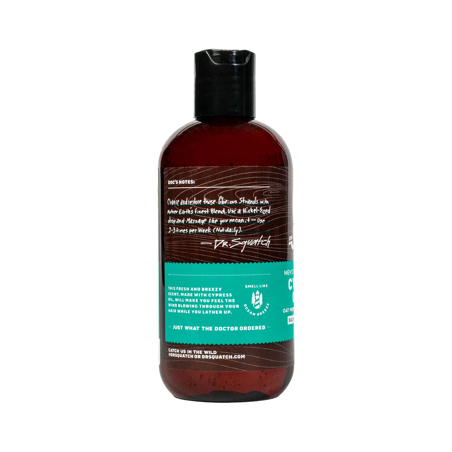 Dr. Squatch All Natural Shampoo for Men - Cypress Coast