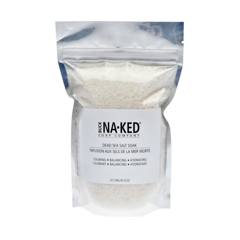 Buck Naked | dead sea bath salt soak
