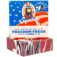 Dr. Squatch Limited Edition Bar Soap for Men - Freedom Fresh