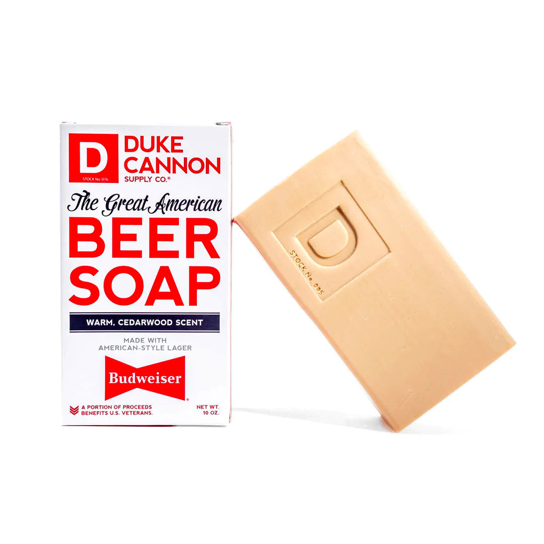 Duke Cannon Budweiser Beer Soap for Men