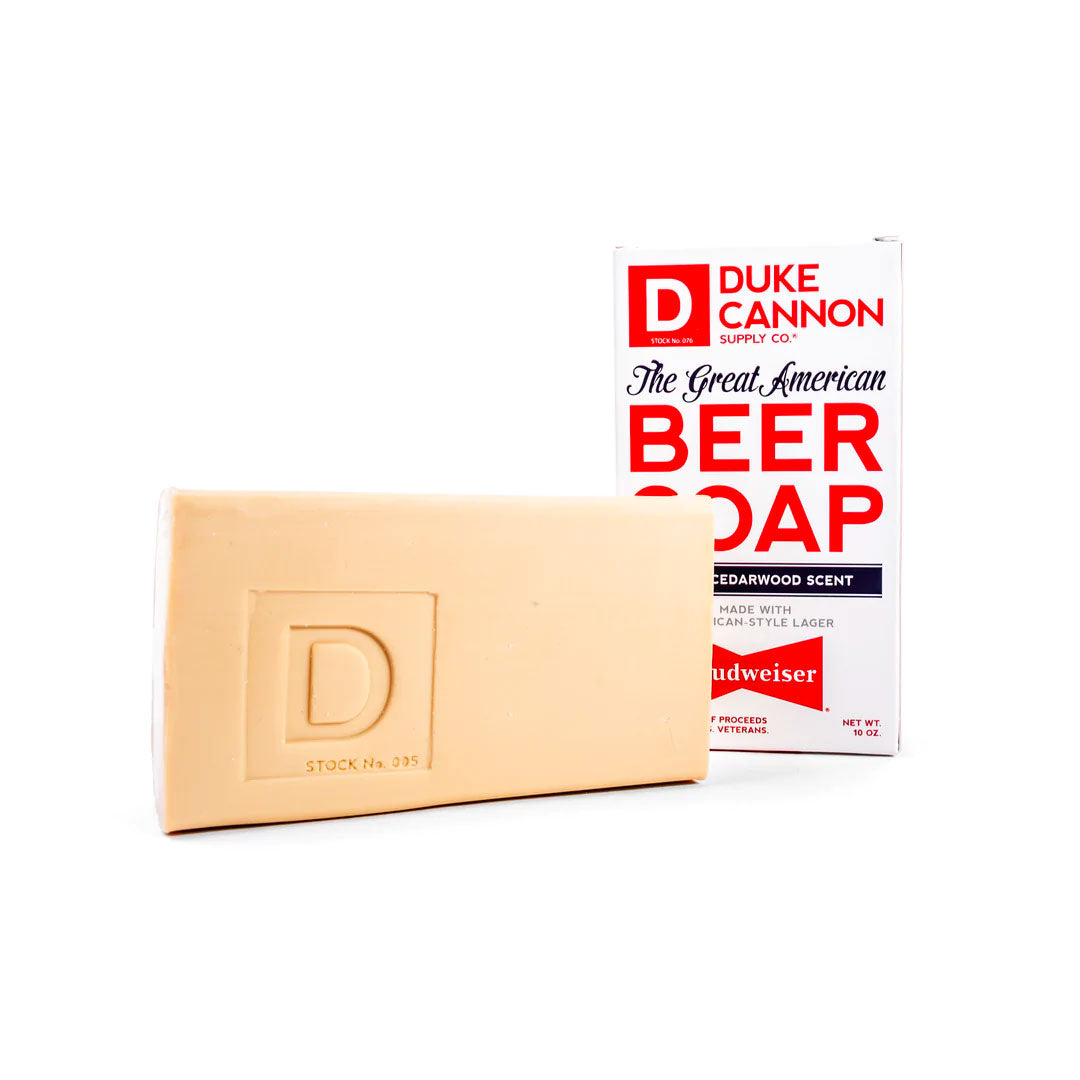 Duke Cannon Budweiser Beer Soap for Men