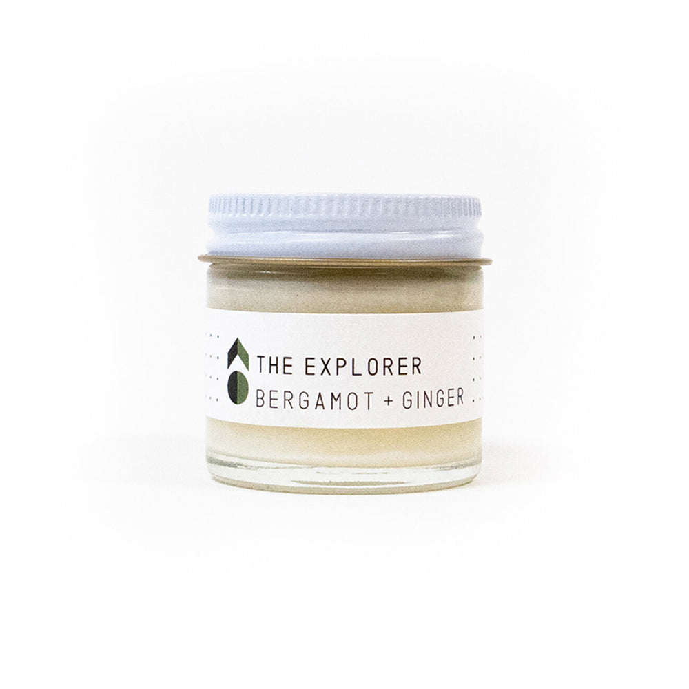 the explorer solid perfume balm - bergamot + ginger | field kit