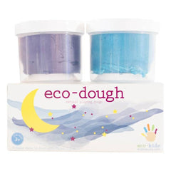 natural eco-dough homemade playdough