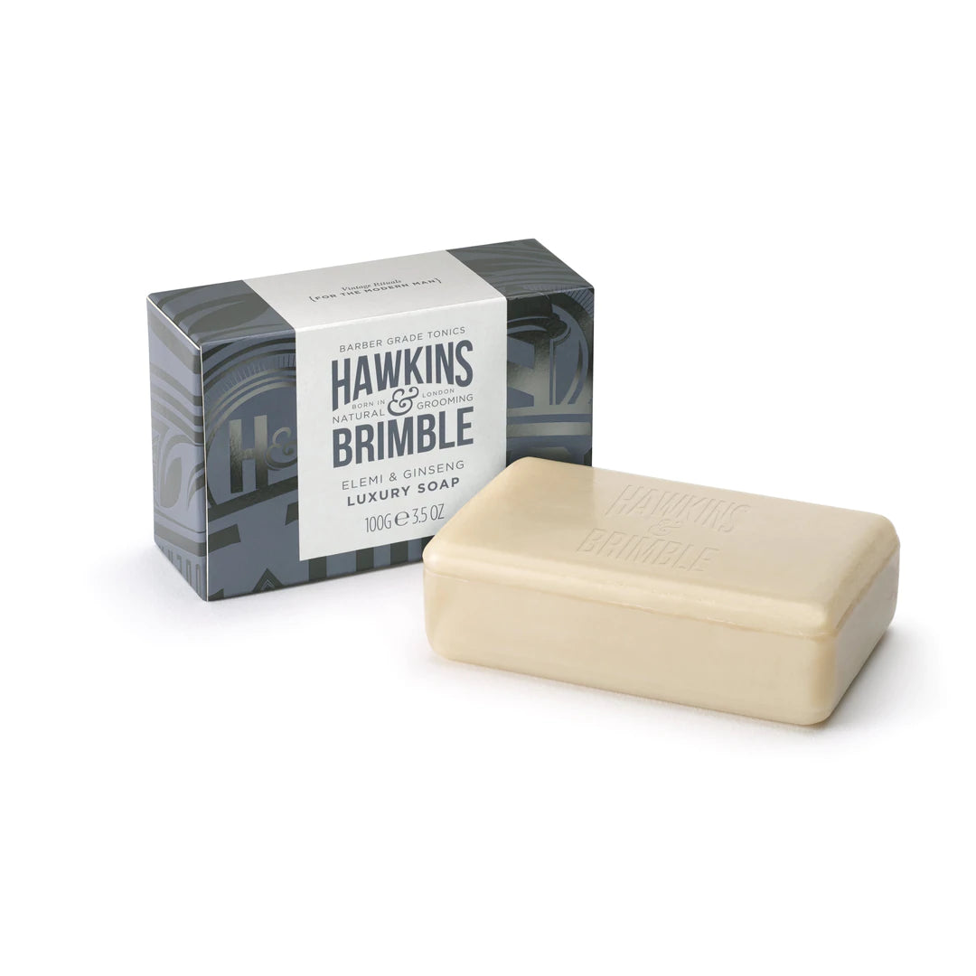 Hawkins & Brimble - elemi & ginseng luxury soap bar