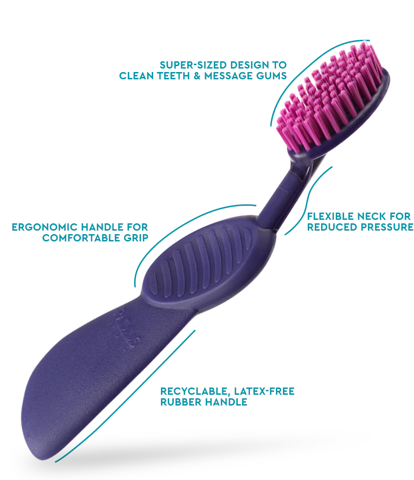 RADIUS Flex Brush - Toothbrush with Soft Bristles