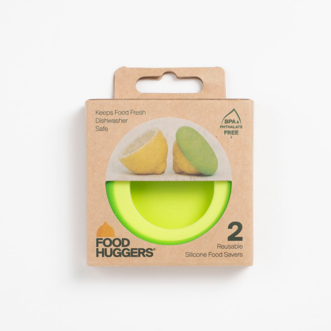 reusable silicone citrus savers (set of 2) | Food Huggers