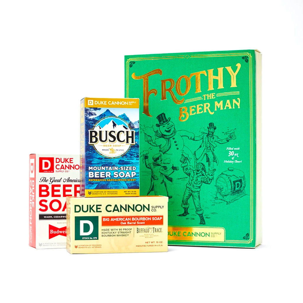 Duke Cannon Frothy The Beer Man Gift Set