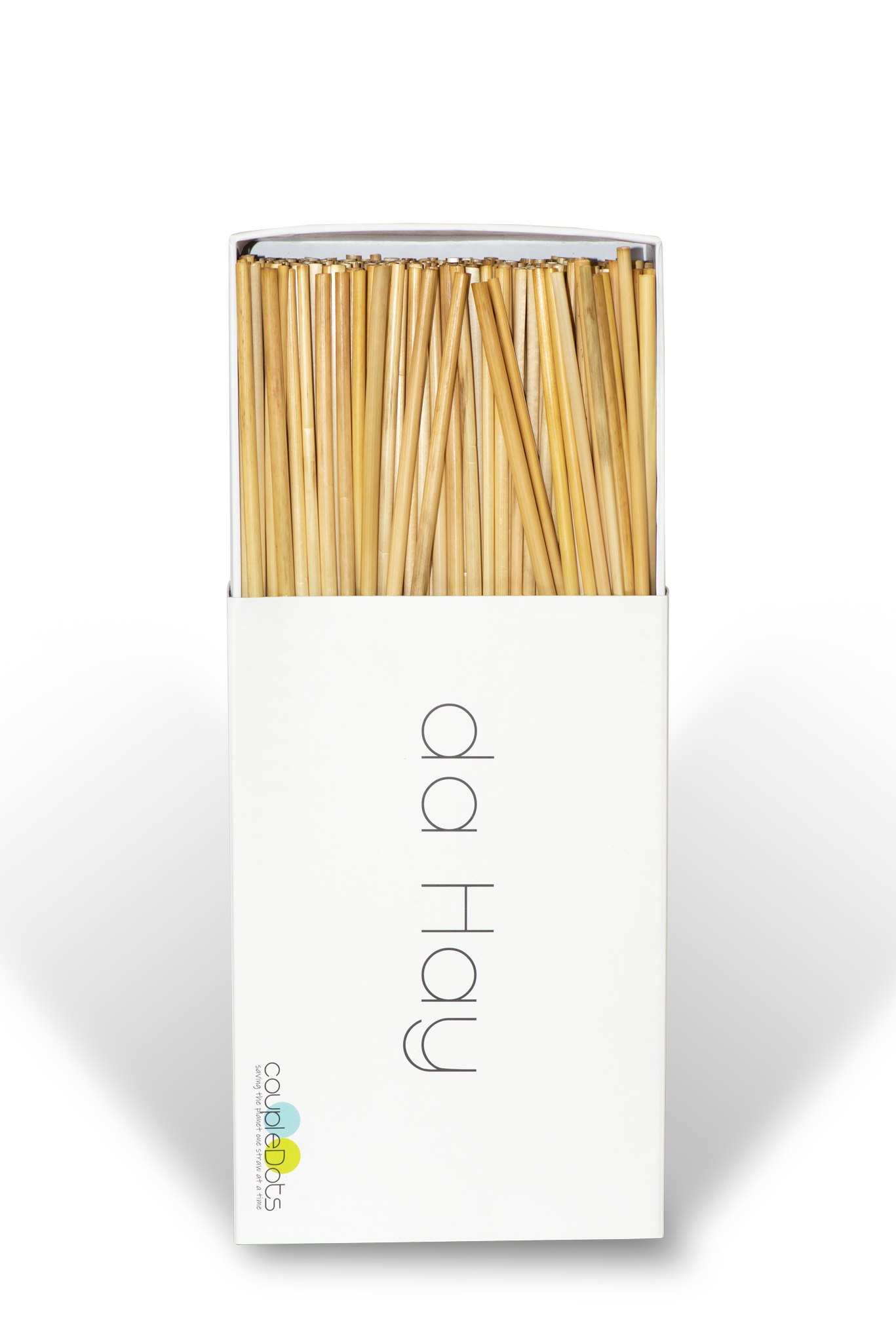 da Hay Natural Organic Biodegradable Wheat Drinking Straws