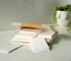 organic bamboo liners - biodegradable menstrual pads