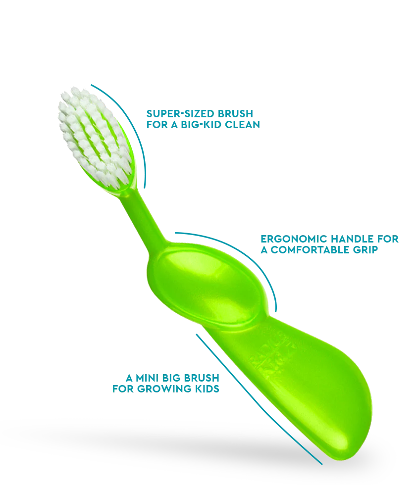 RADIUS Kidz Brush (6 yrs+) - Kids Toothbrush