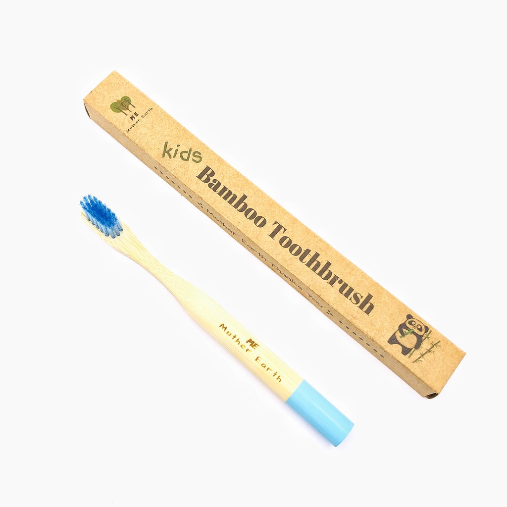 colourful bamboo toothbrushes for kids – EcoFreax