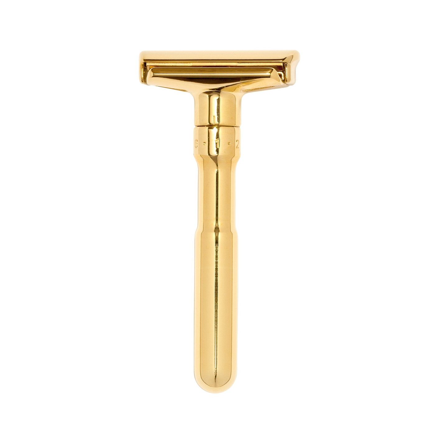 Merkur | futur adjustable double edge safety razor | gold plated finish