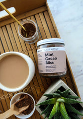 mint cacao bliss - natural organic tea