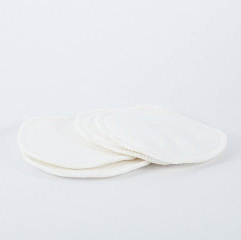 organic bamboo reusable washable nursing pads (2 pairs)