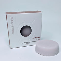 Bottle None Be Strong Conditioner Bar – Strengthen & Volumize Fine or Damaged Hair