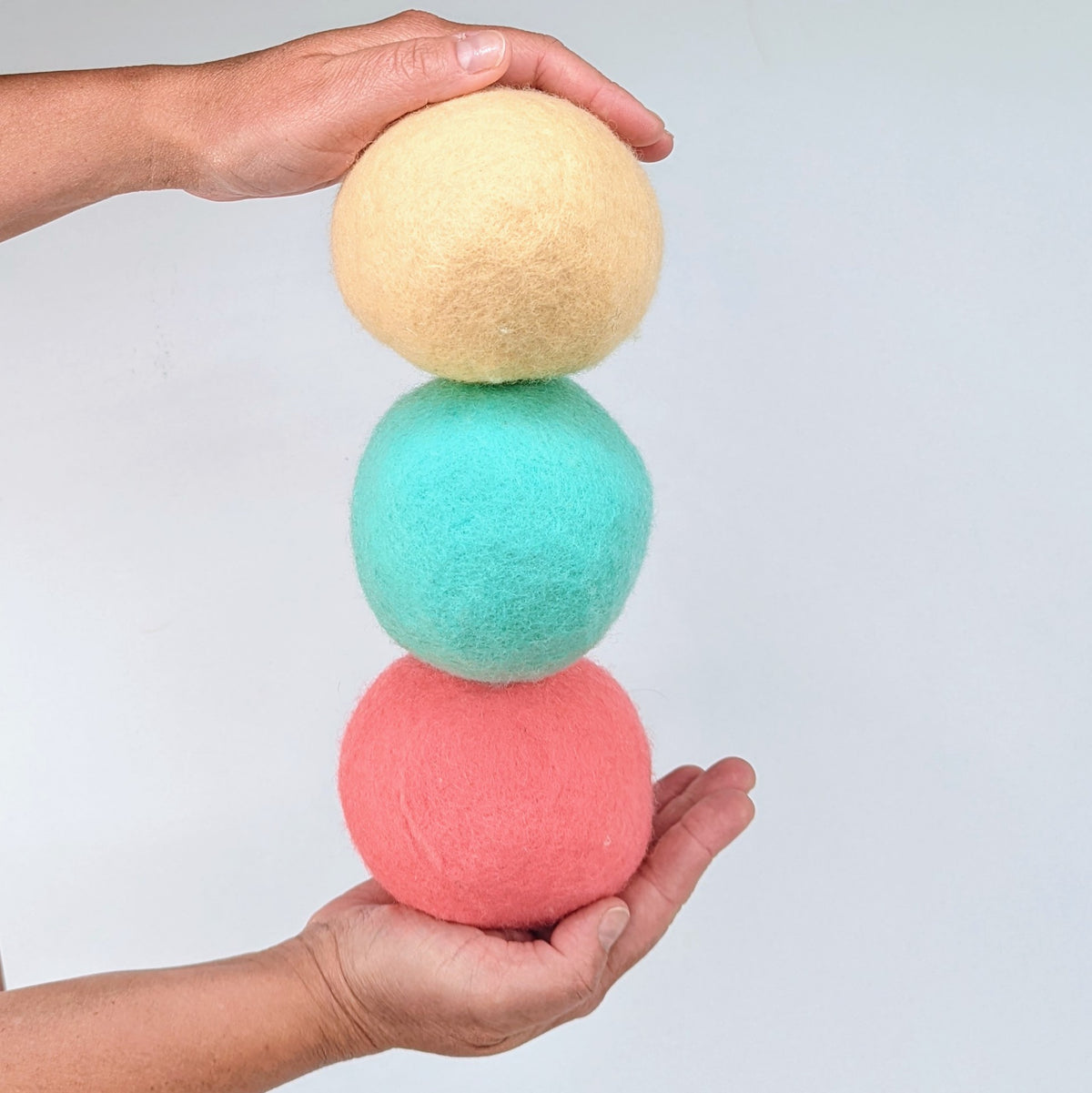 wool dryer balls (set of 3) | x-large