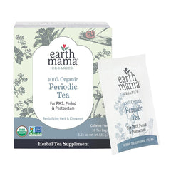 organic herbal periodic tea | earth mama