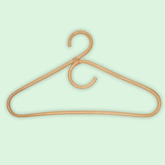 natural rattan handmade clothes hanger