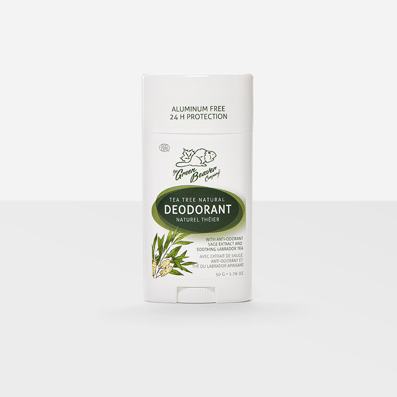 Green Beaver tea tree deodorant stick