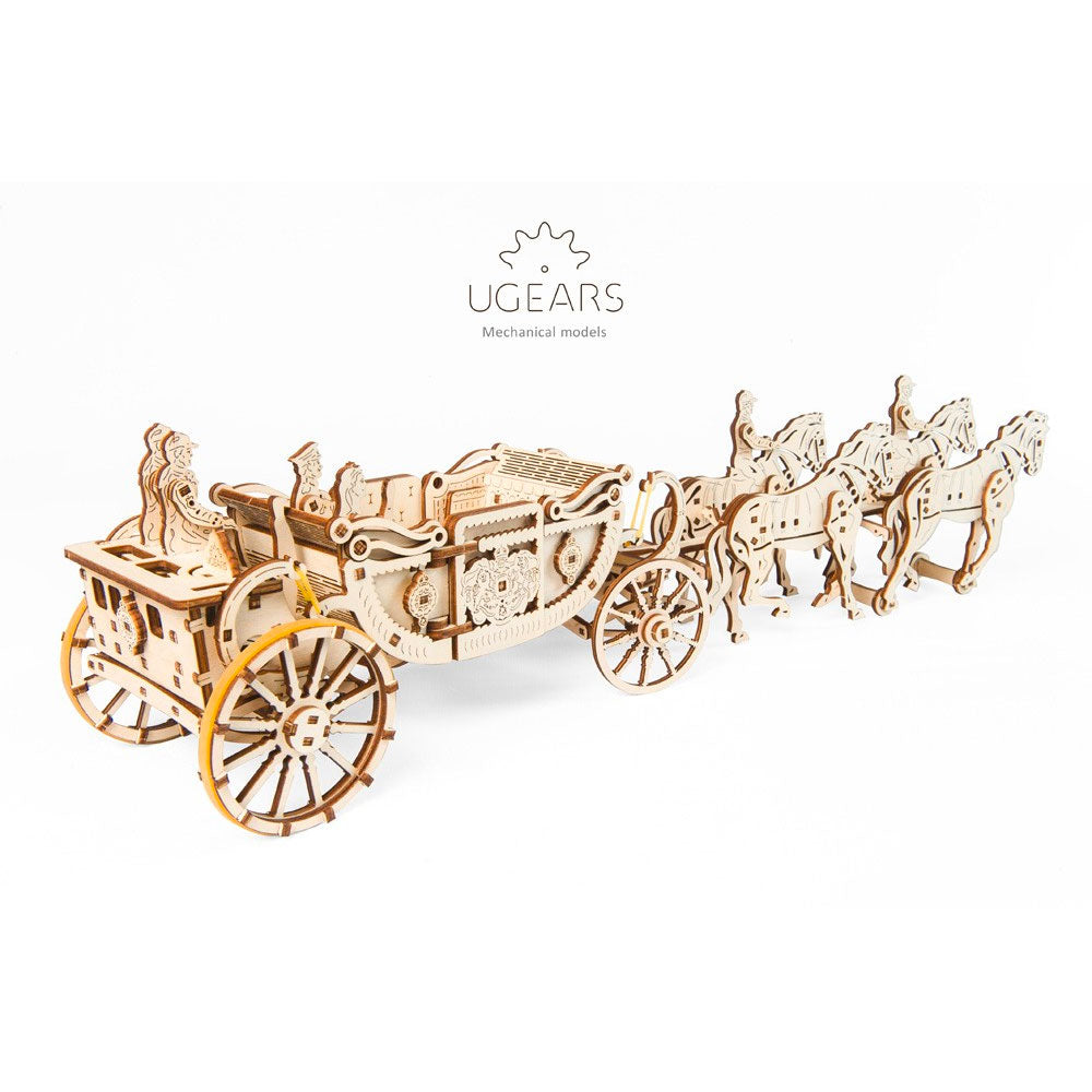 Royal Carriage by UGEARS - Wooden 3-D Puzzle 🇺🇦