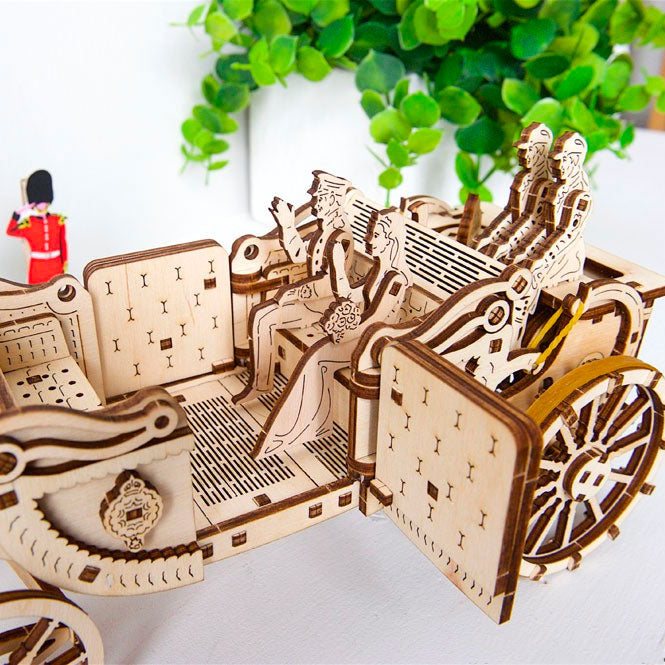 Royal Carriage by UGEARS - Wooden 3-D Puzzle 🇺🇦