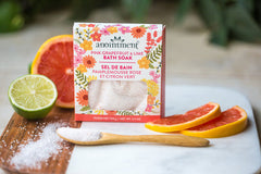 pink grapefruit & lime vegan bath soak