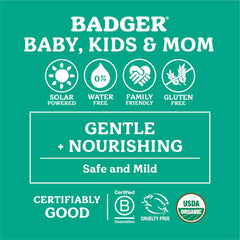baby balm - organic baby skin care moisturizer | badger