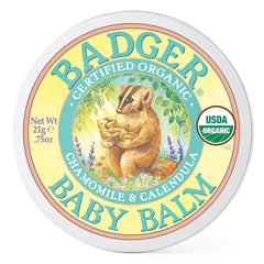 baby balm - organic baby skin care moisturizer | badger