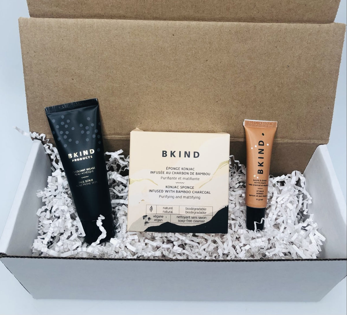 love me & bkind charcoal gift set - BKIND