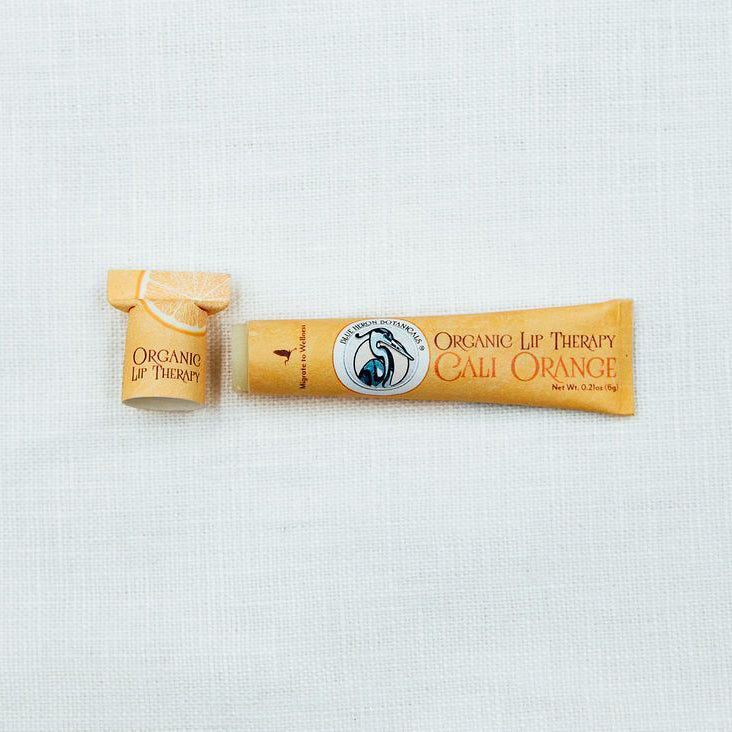 organic lip balm - cali orange