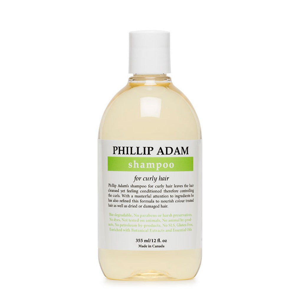 curly hair shampoo | phillip adam