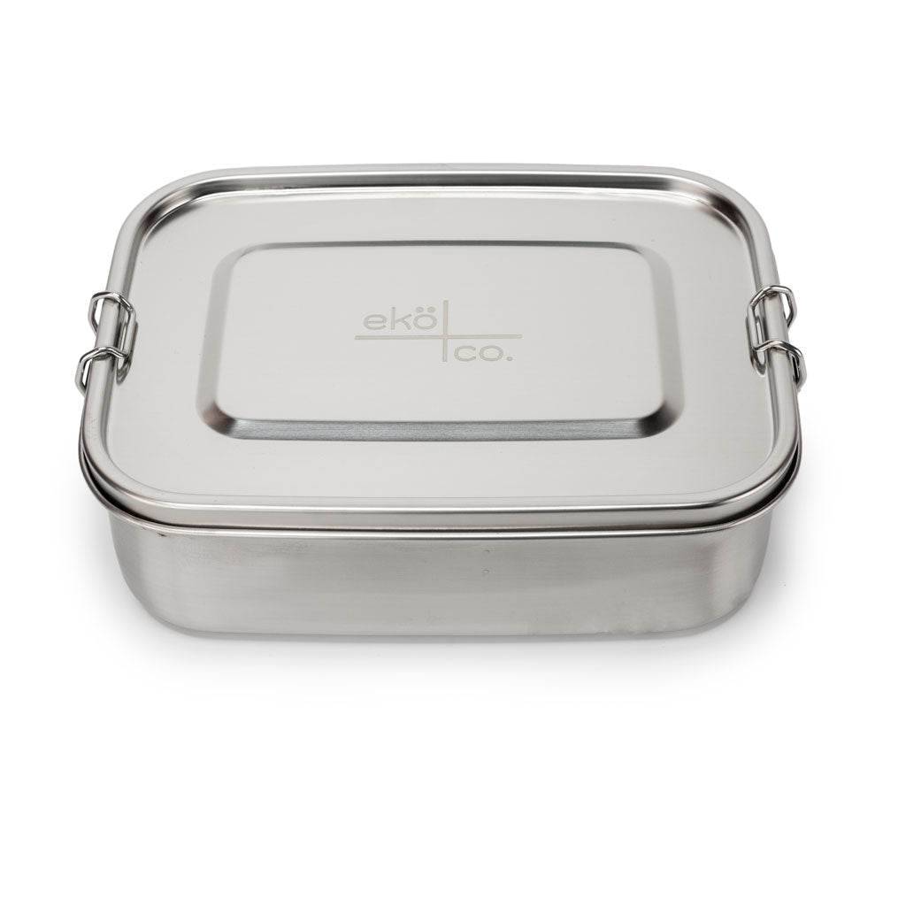 stainless steel 3 compartment bento lunch box