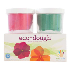 natural eco-dough homemade playdough