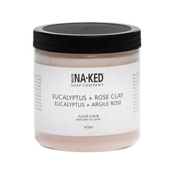 Buck Naked | eucalyptus & rose clay sugar scrub - EcoFreax | Think Bigger.