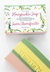 dot & lil honeysuckle soap