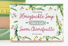 dot & lil honeysuckle soap