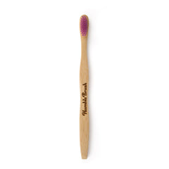 humble brush adult - purple, medium bristles