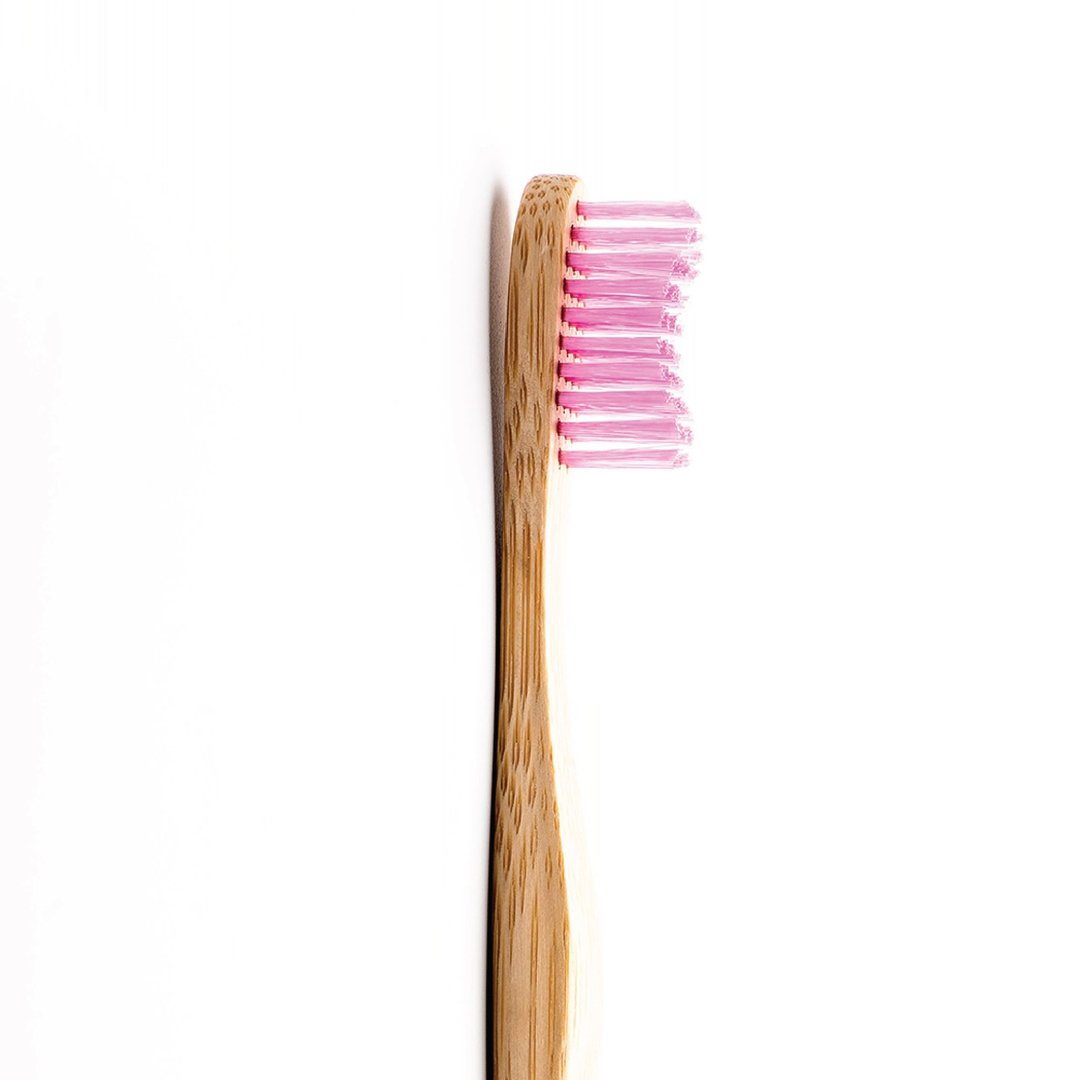 humble brush adult - purple, medium bristles