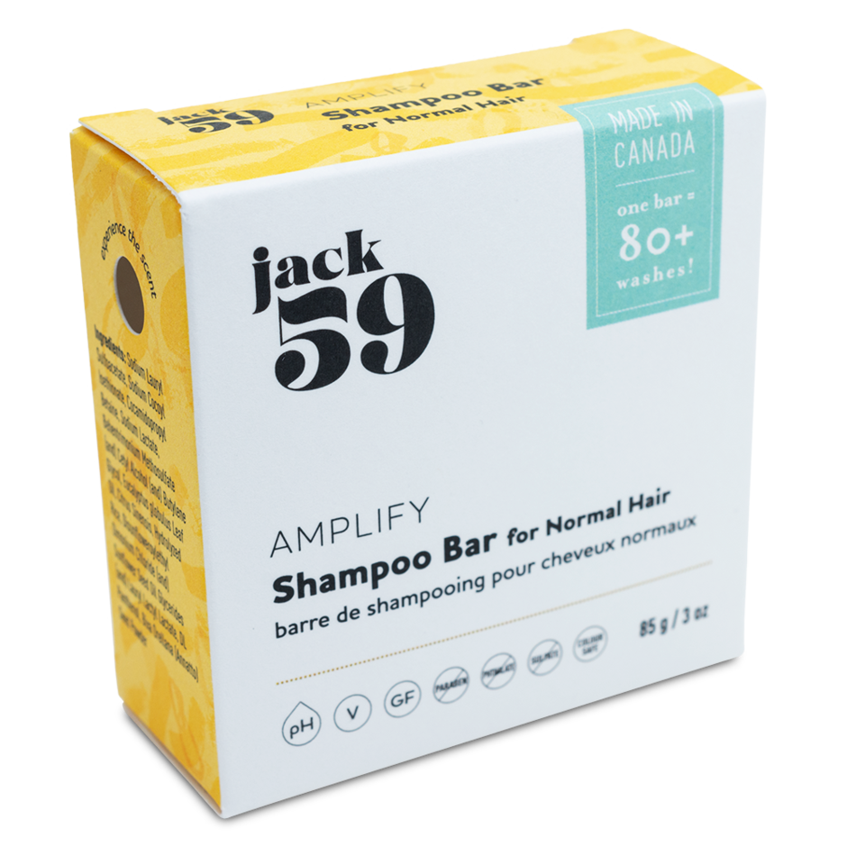 Jack59 Amplify shampoo bar - box