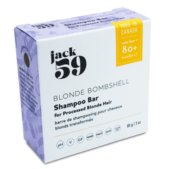 Jack59 Blonde Bombshell shampoo bar - box