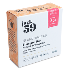 Jack59 Island Tropic shampoo bar - box