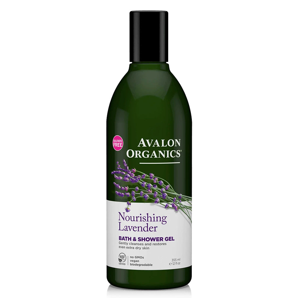 nourishing lavender bath & shower gel | avalon organics