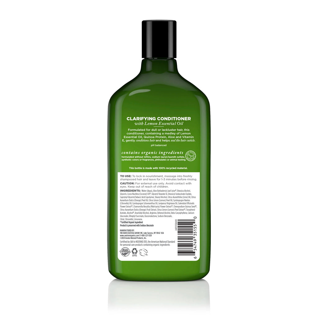 lemon clarifying conditioner | avalon organics