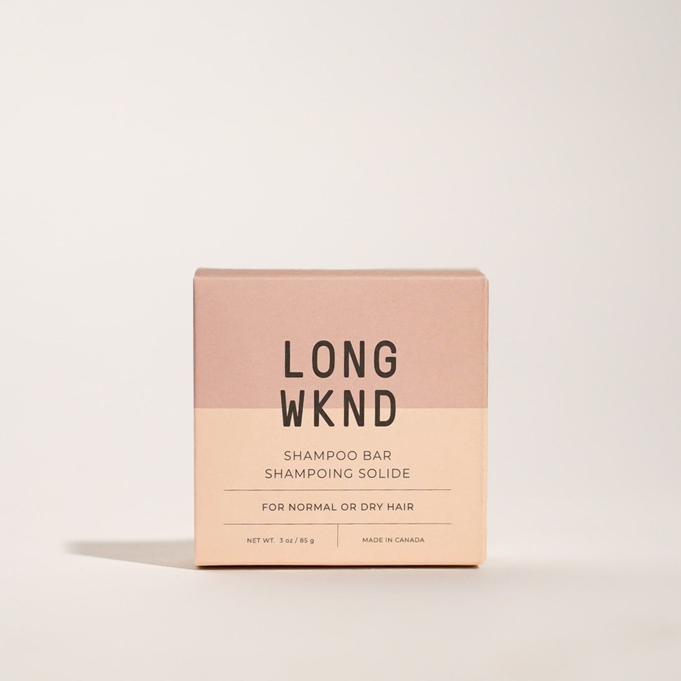 Unscented Shampoo Bar For Normal or Dry Hair | LONG WKND