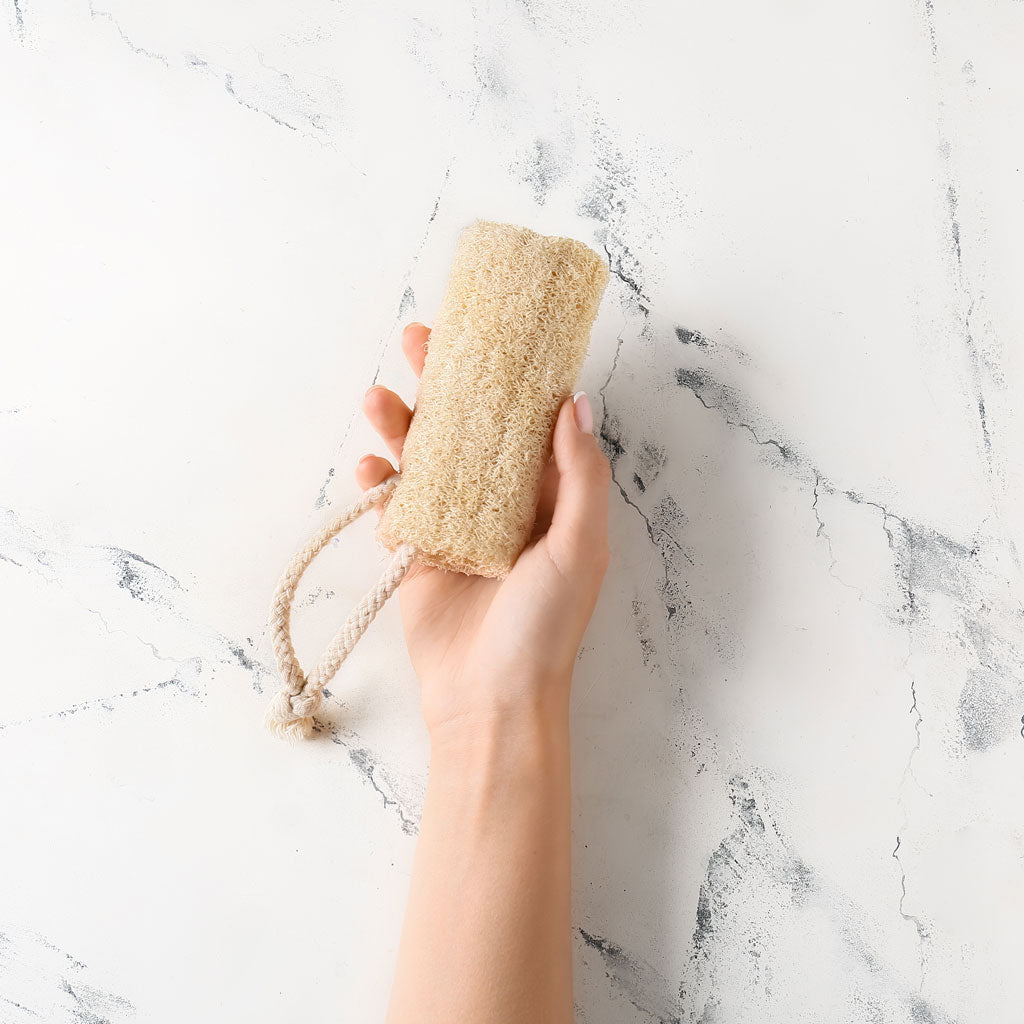 all natural shower loofah sponge