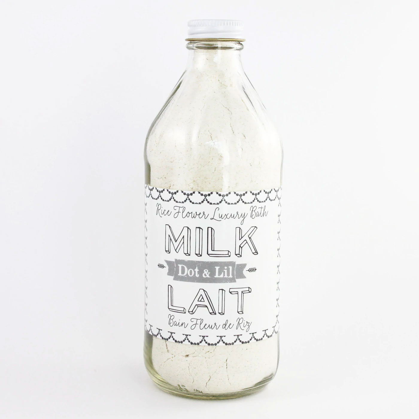 rice flower milk bath by Dot & Lil